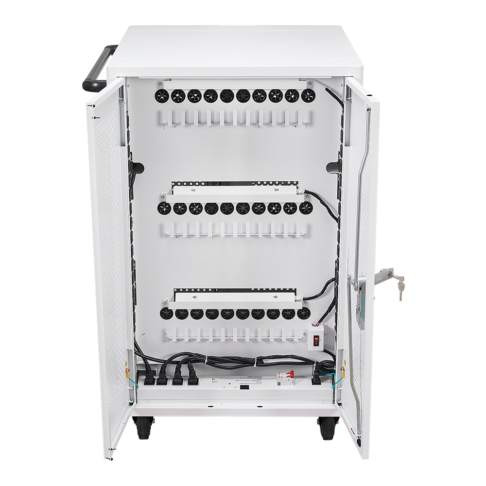30-port basy basy charging station 15.6inch အထိရှိသည်